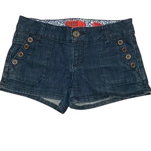 Zanadi Dark Blue Denim Shorts 7
